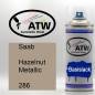 Preview: Saab, Hazelnut Metallic, 286: 400ml Sprühdose, von ATW Autoteile West.